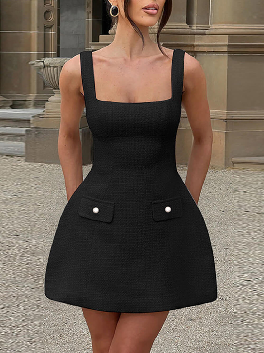 Robe mini bustier élégante pour soirée