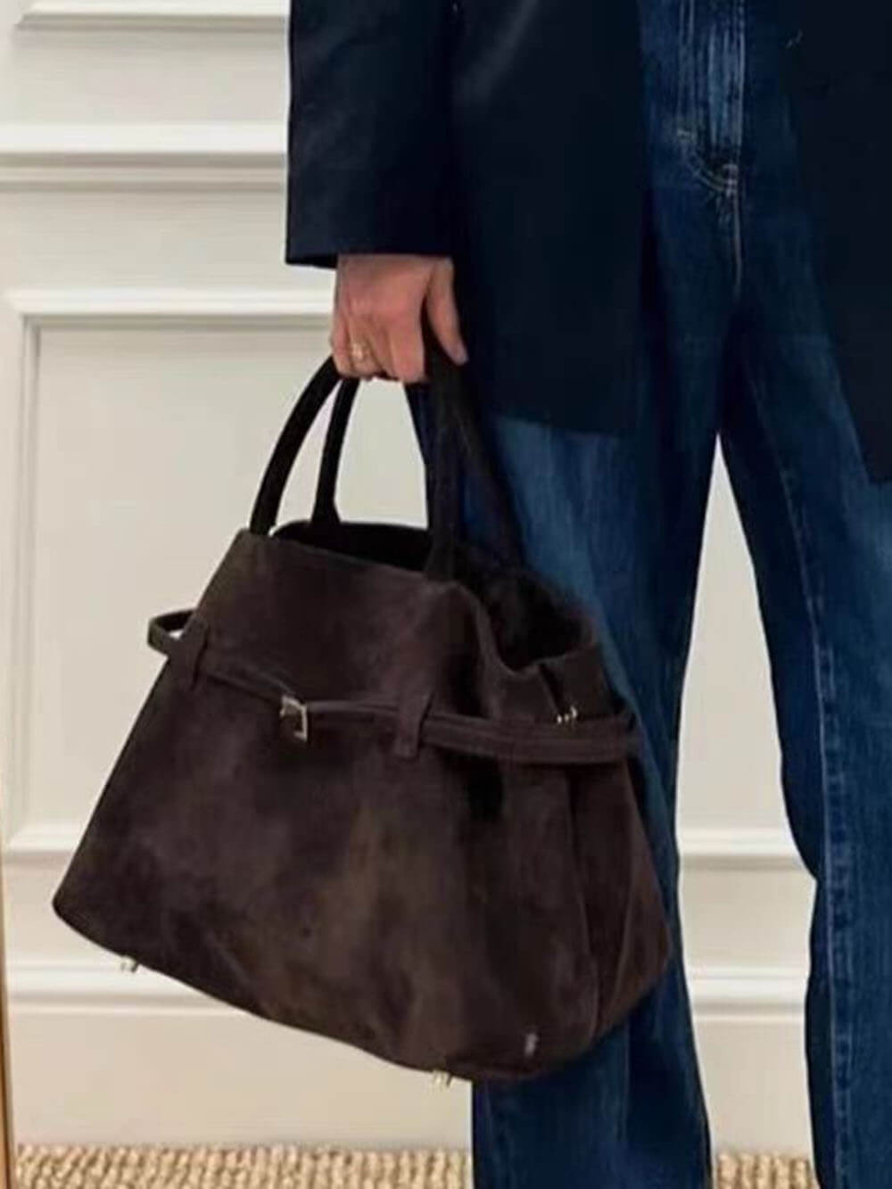 Sac à main rétro polyvalent haut de gamme de grande capacité
