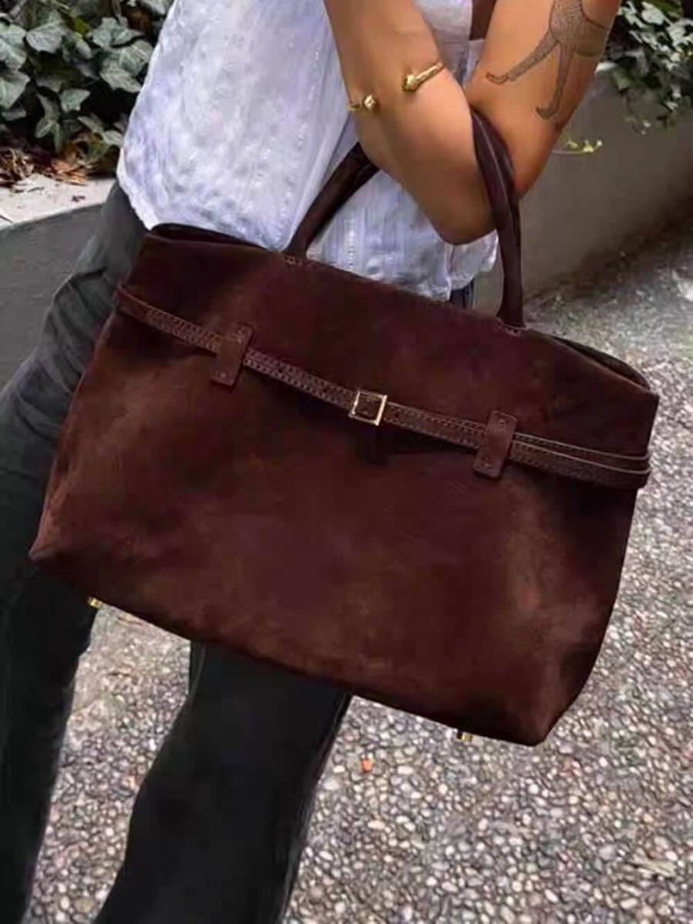 Sac à main rétro polyvalent haut de gamme de grande capacité