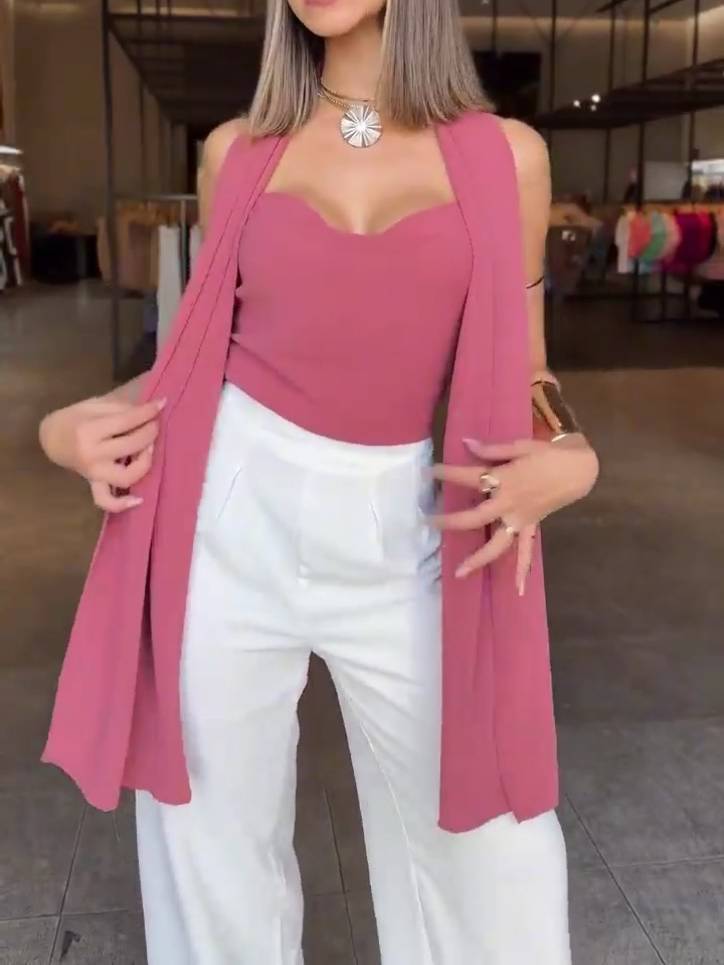 Combinaison haut et pantalon large
