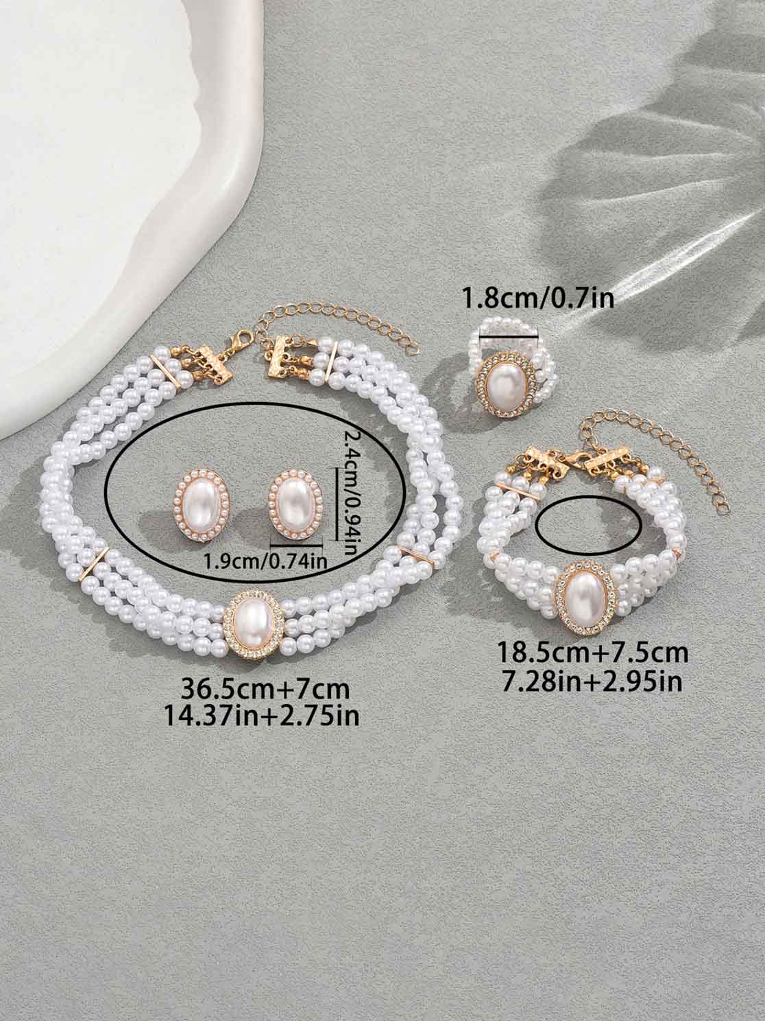 Ensemble de colliers clavicules polyvalents rétro multicouches en diamants et perles