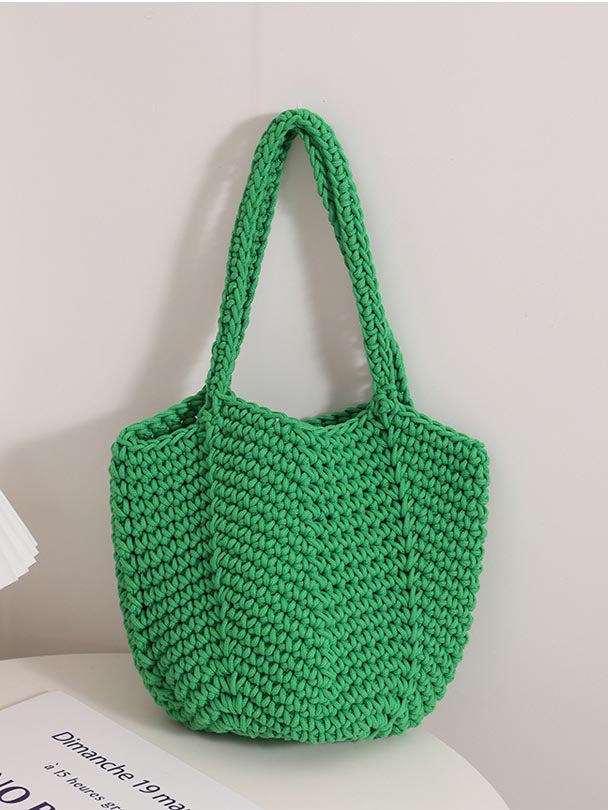 Sac fourre-tout tissé pour les vacances et la plage