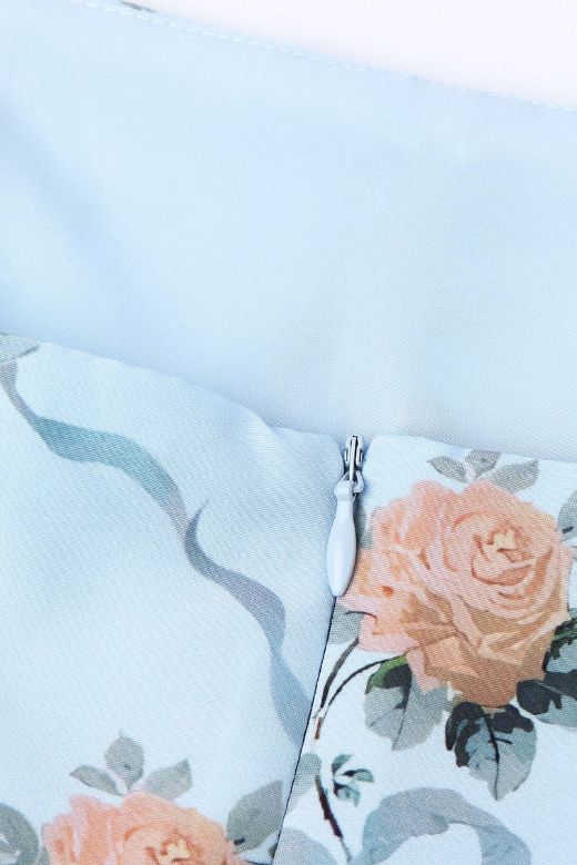 Tasmin Midi Dress - Sky Blue