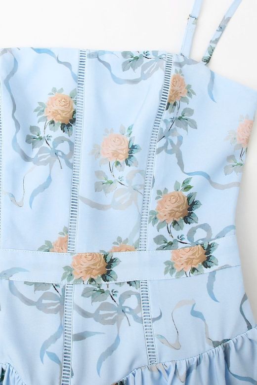 Tasmin Midi Dress - Sky Blue