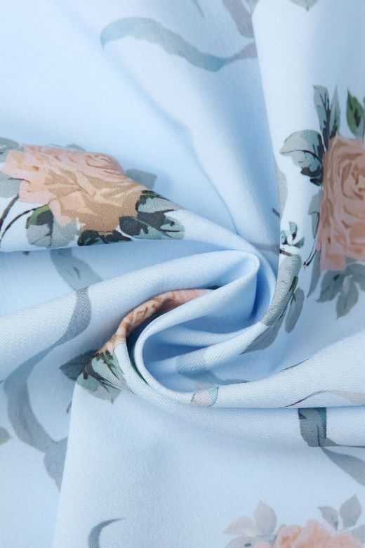 Tasmin Midi Dress - Sky Blue