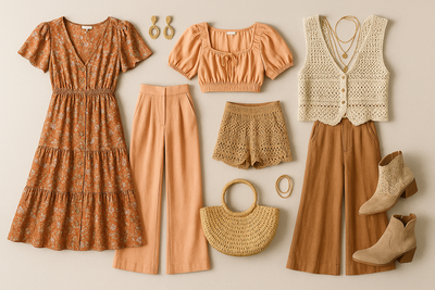 How To Style Dresses, Sets & Boho Outfits Like a Cool Girl