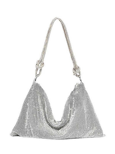 Square Rhinestone Underarm Bag DressSoul