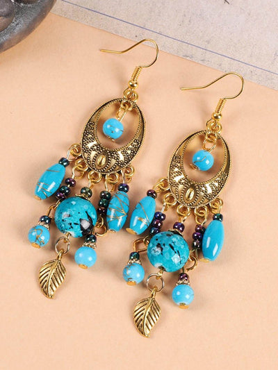 Vintage Ethnic Style Tassel Earrings DressSoul