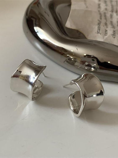 Sexy Curved Geometric Earrings DressSoul